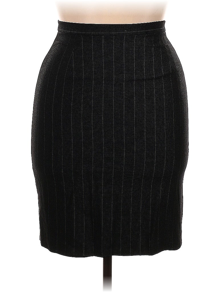 Ann Taylor Black Casual Skirt Size 14 - photo 1