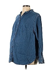 H&M Mama Long Sleeve Button Down Shirt