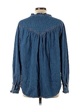 H&M Mama Long Sleeve Button-Down Shirt (view 2)
