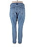 Ann Taylor LOFT Outlet Solid Hearts Blue Jeans Size 16 - photo 2