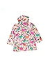 Hatley 100% Polyester Floral Motif Paisley Floral Tropical Paint Splatter Print Pink Jacket Size 2 - photo 1