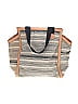 Fossil Jacquard Marled Stripes Gray Tote One Size - photo 3