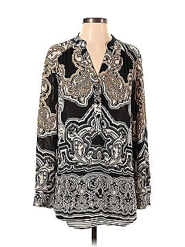 INC International Concepts Long Sleeve Blouse (view 1)