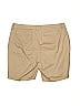 Lane Bryant Solid Tan Khaki Shorts Size 18 (Plus) - photo 2