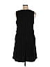 Ann Taylor LOFT Polka Dots Black Casual Dress Size 16 - photo 2