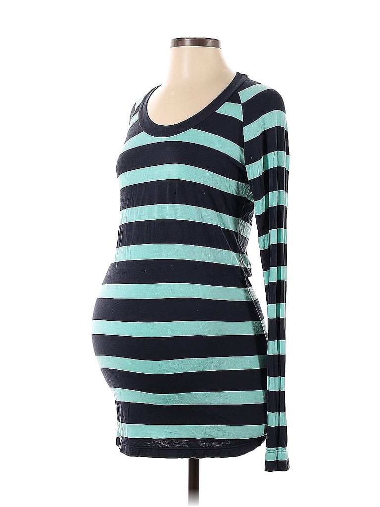 NOM Teal Long Sleeve T-Shirt Size M (Maternity) - photo 1