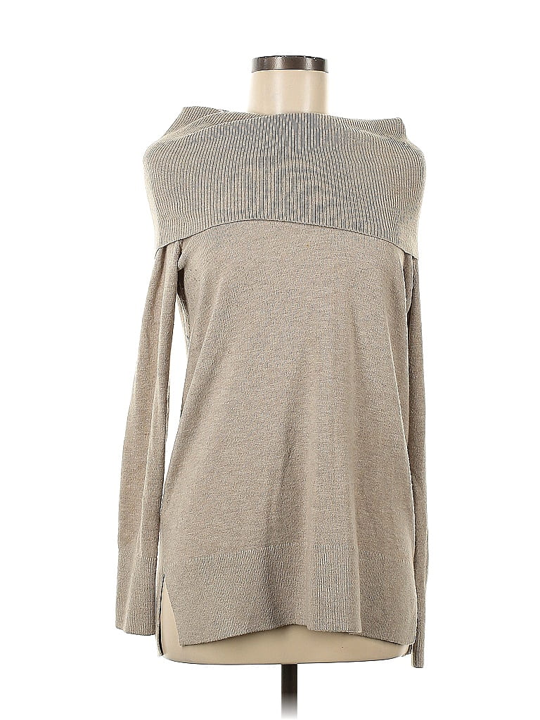 Ann Taylor LOFT Tan Pullover Sweater Size M - photo 1
