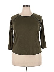 Rose + Olive Long Sleeve Top