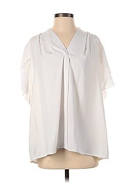 Calvin Klein Short Sleeve Blouse (view 1)