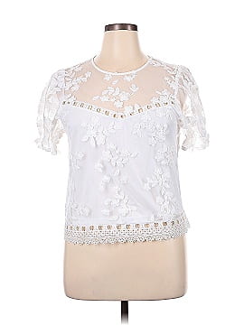 Laundry by Shelli Segal Short Sleeve Blouse (view 1)