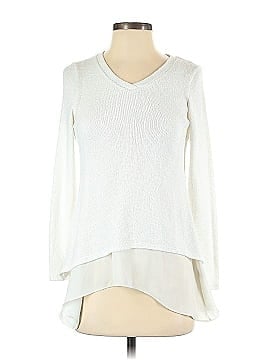 Casual Couture by Green Envelope Pullover Sweater (view 1)