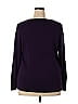 Lands' End 100% Baumwolle Purple Pullover Sweater Size 2X (Plus) - photo 2