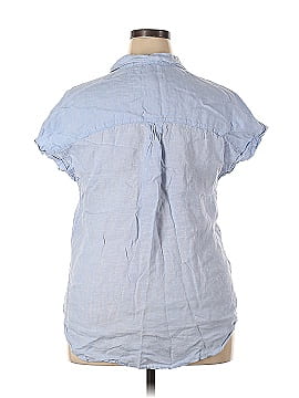 Tahari Short Sleeve Button-Down Shirt (view 2)