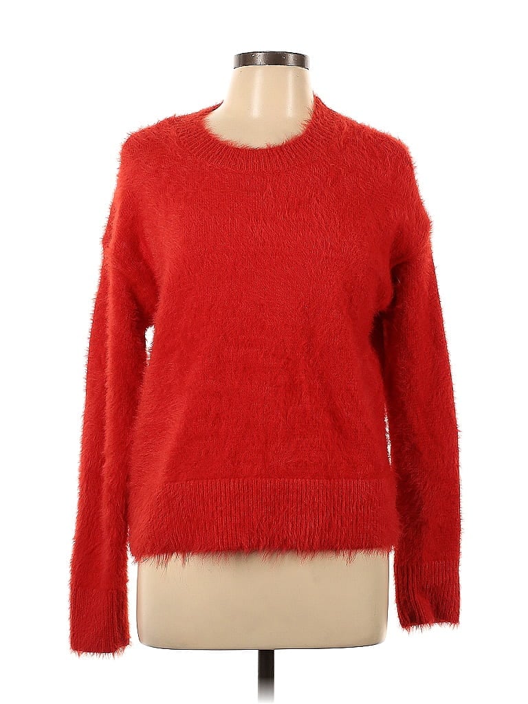 Sanctuary Red Pullover Sweater Size L - photo 1