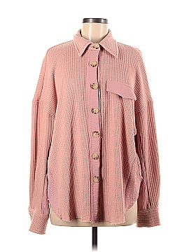 Pink Lily Long Sleeve Blouse (view 1)