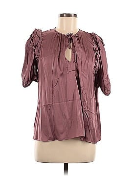 Olivaceous Short Sleeve Blouse (view 1)