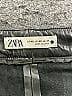 Zara 100% Polyester Black Faux Leather Pants Size XS - photo 3