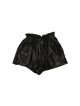 Michelle Randolph X J.ING Faux Leather Shorts (view 1)
