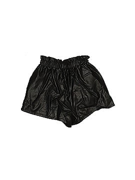 Michelle Randolph X J.ING Faux Leather Shorts (view 2)