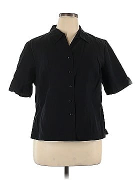 Cj Banks Short Sleeve Silk Top (view 1)