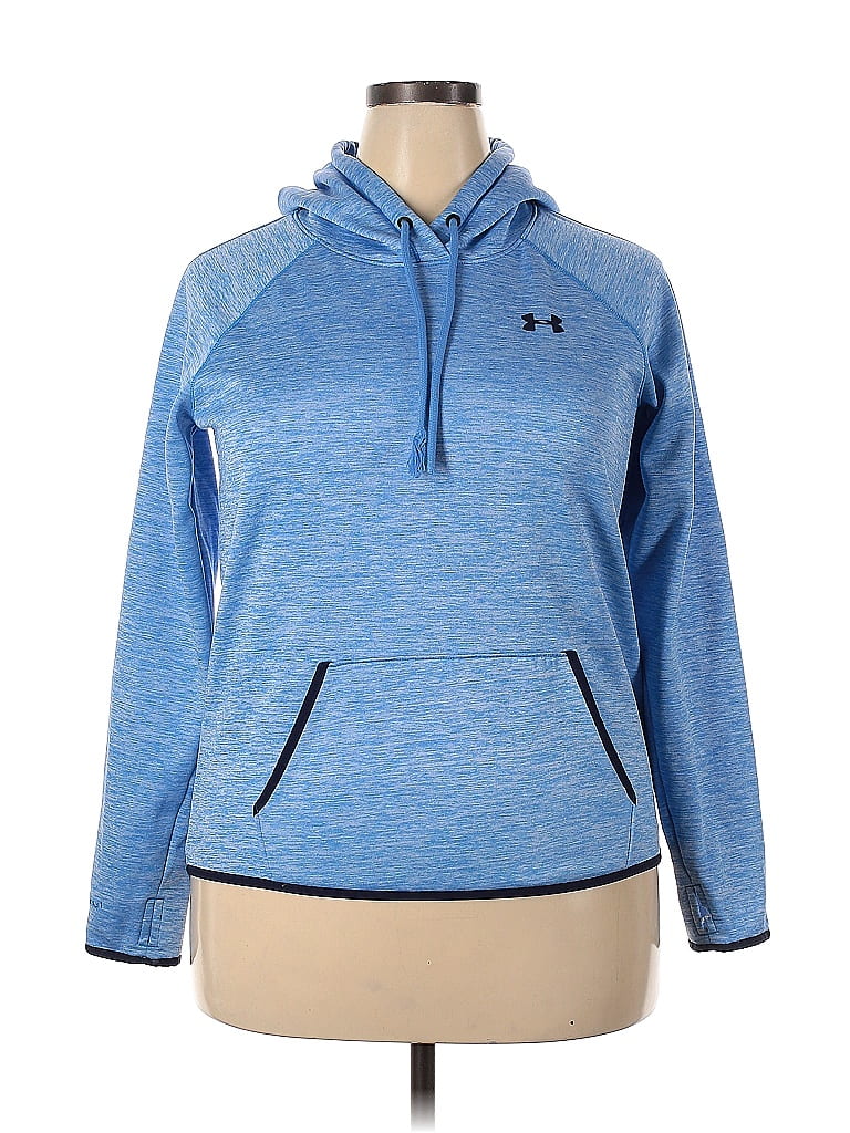 Under Armour Blue Pullover Hoodie Size XXL (Estimated) - photo 1