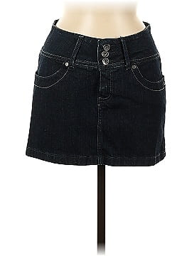 Nitrogen Denim Skirt (view 1)