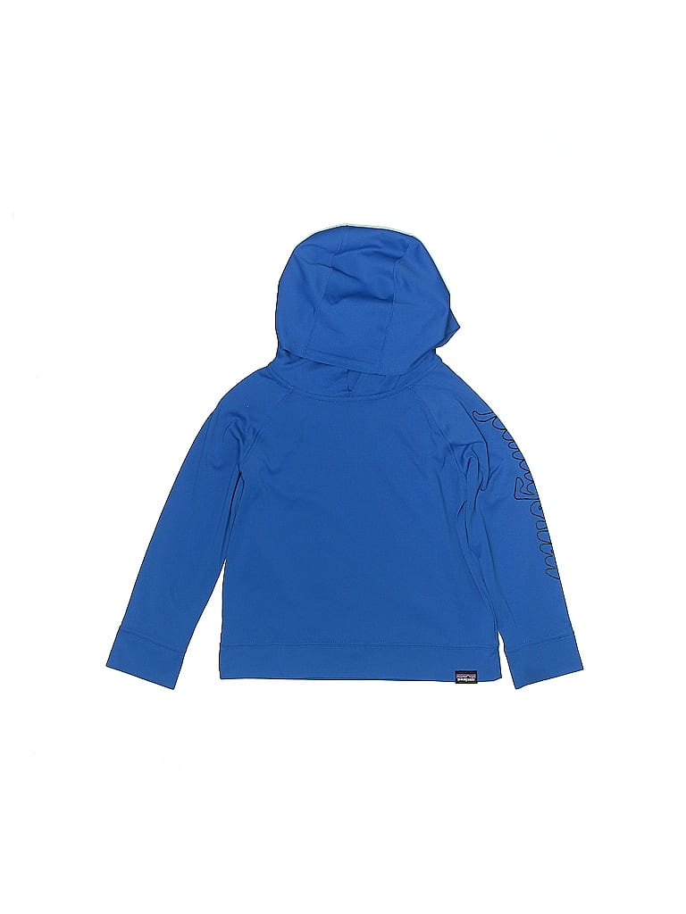 Patagonia Blue Pullover Hoodie Size 3T - photo 1