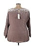 Eileen Fisher Gray Long Sleeve Top Size 3X (Plus) - photo 2