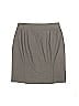 Banana Republic Solid Gray Wool Skirt Size 10 - photo 2