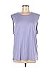 Alo Purple Sleeveless T-Shirt Size M - photo 1