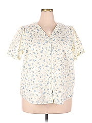 1.State Short Sleeve Blouse