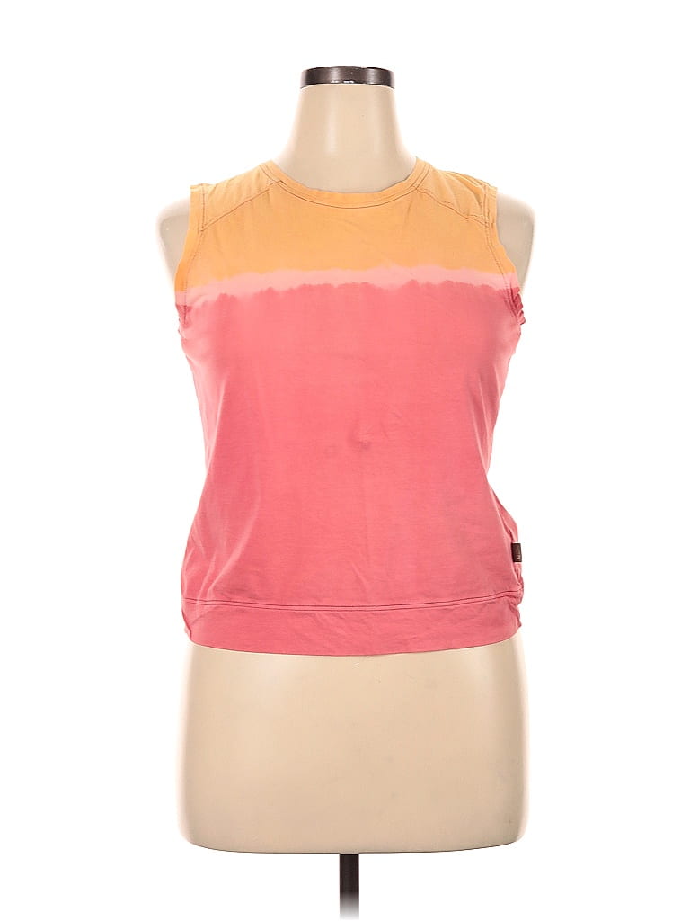 The North Face 100% Cupro Pink Sleeveless T-Shirt Size XL - photo 1