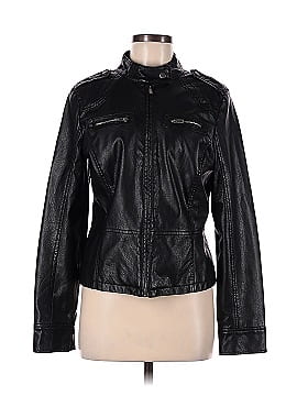 iB Diffusion Faux Leather Jacket (view 1)
