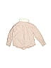 Janie and Jack 100% Cotton Stripes Tan Long Sleeve Button-Down Shirt Size 4 - photo 2