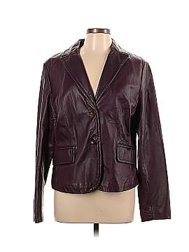 Casual Corner Leather Jacket (view 1)