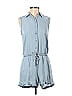 PrAna 100% Tencel Solid Stripes Blue Romper Size XS - photo 1