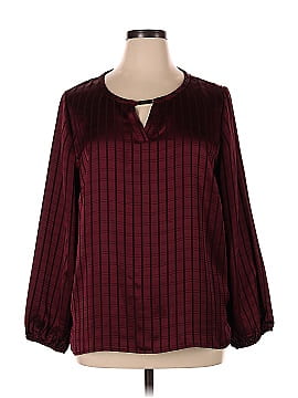 Liz Claiborne Long Sleeve Blouse (view 1)