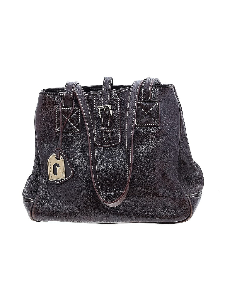 Dooney & Bourke 100% Leather Burgundy Leather Shoulder Bag One Size - photo 1