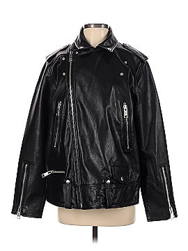 GRLFRND Faux Leather Jacket (view 1)