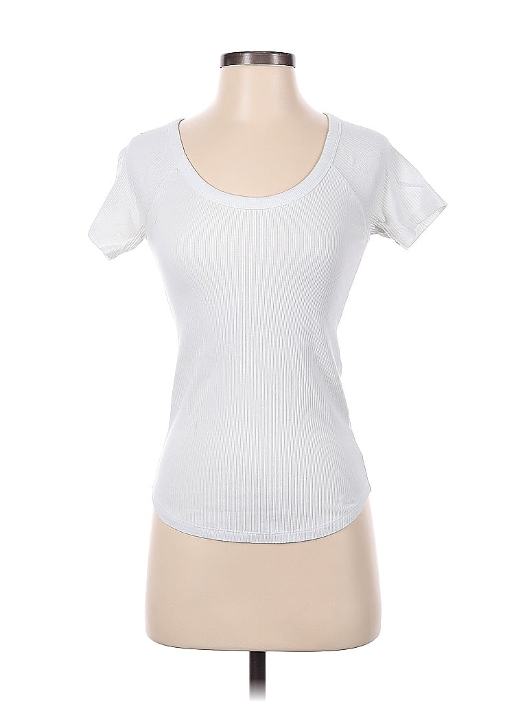 24/7 Maurices White Short Sleeve Top Size XS - photo 1