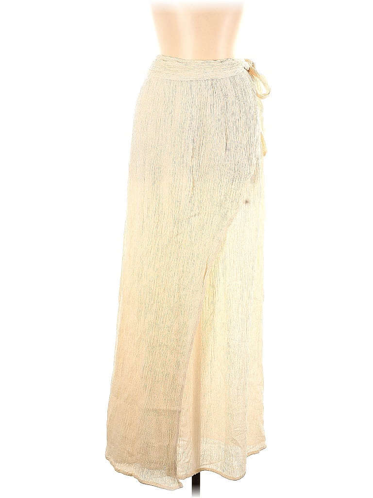 Spiritual Gangster Ivory Casual Skirt Size L - photo 1