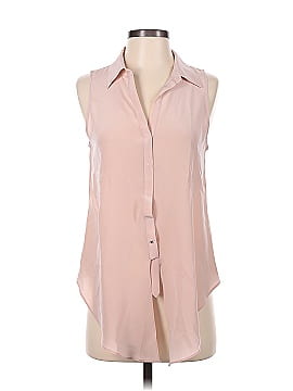 Lavender Brown Sleeveless Blouse (view 1)