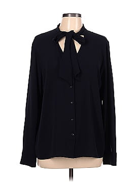 Ann Taylor Factory Long Sleeve Blouse (view 1)