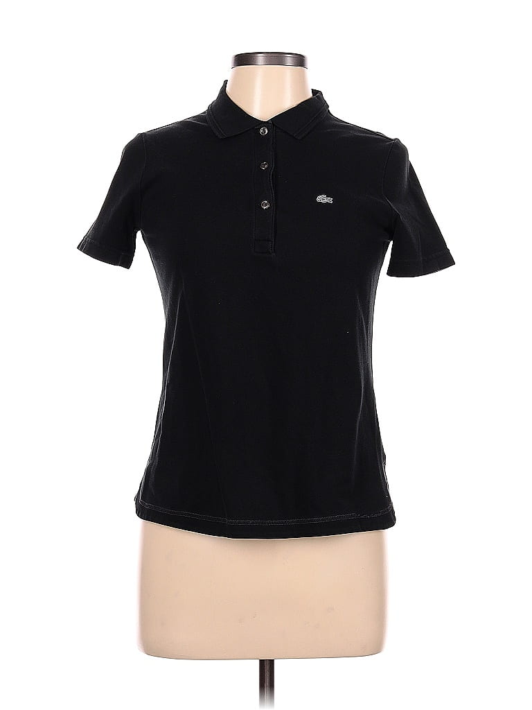 Lacoste Black Short Sleeve Polo Size 44 (EU) - photo 1