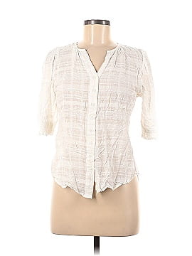Saks Fifth Avenue 3/4 Sleeve Button-Down Shirt (view 1)