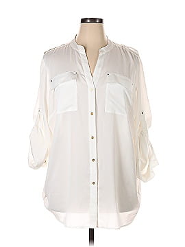 Calvin Klein 3/4 Sleeve Blouse (view 1)