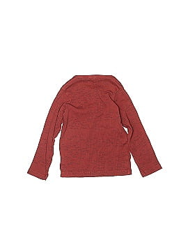 Red Caribou Long Sleeve Henley (view 2)