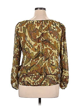Hearts of Palm Woman Long Sleeve Blouse (view 2)