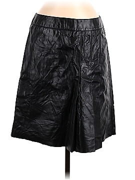 City DKNY Leather Skirt (view 1)