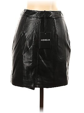 Nicholas Faux Leather Skirt (view 2)